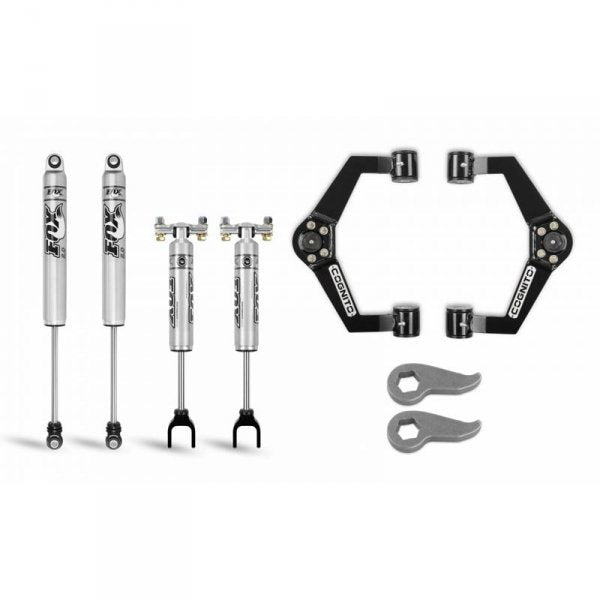 2020-2023 GM 2500HD/3500HD 4WD COGNITO 110-P0779 STAGE 2 LEVELING KIT WITH FOX SHOCKS