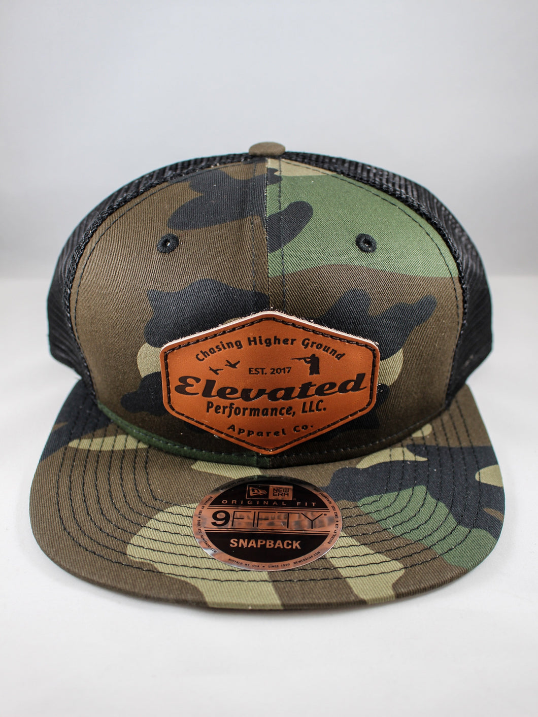 CAMO ELEVATED SNAP BACK