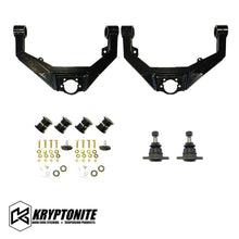 Load image into Gallery viewer, KRYPTONITE UPPER CONTROL ARM KIT 2001-2010 GM 2500-3500 TRUCKS
